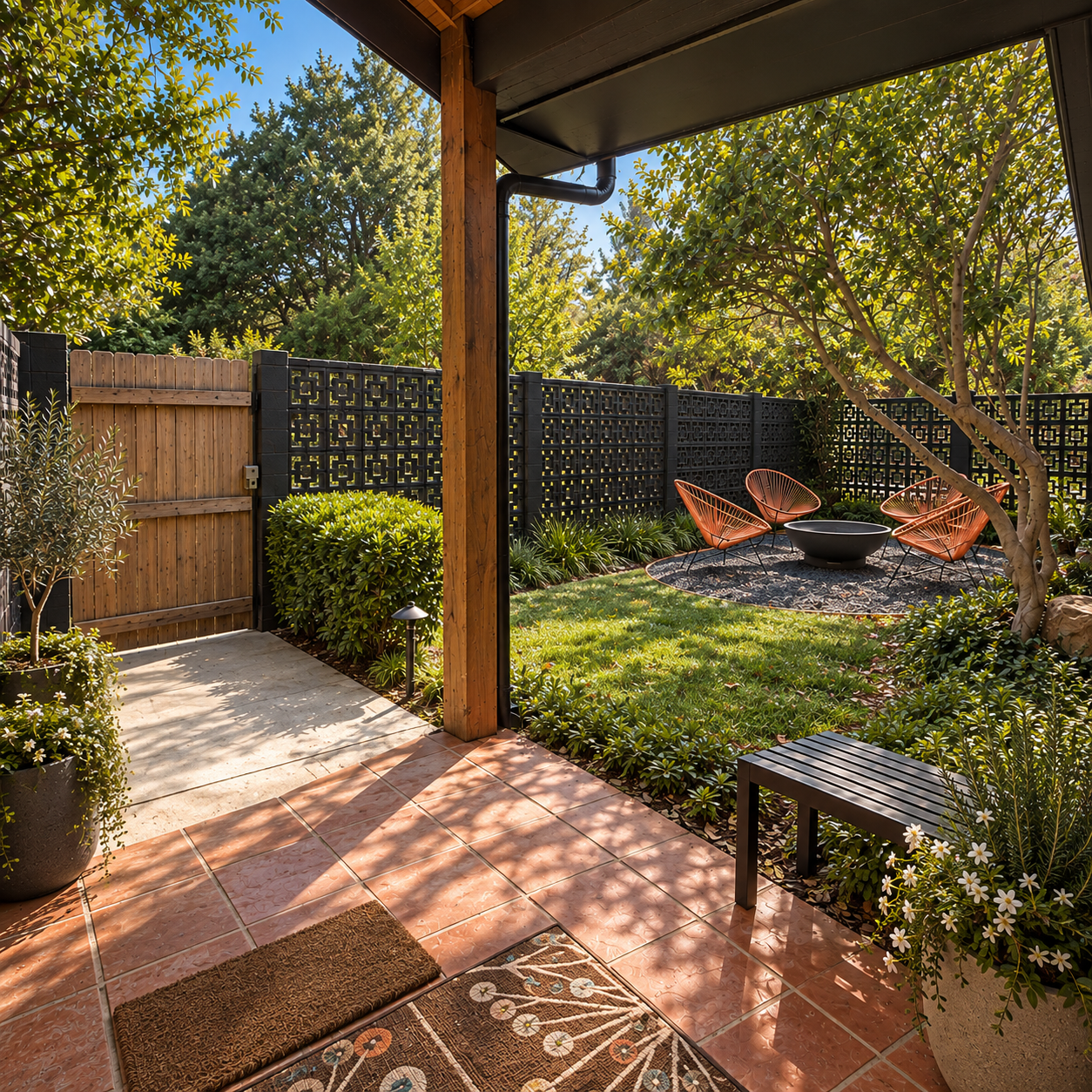 Entry Courtyard